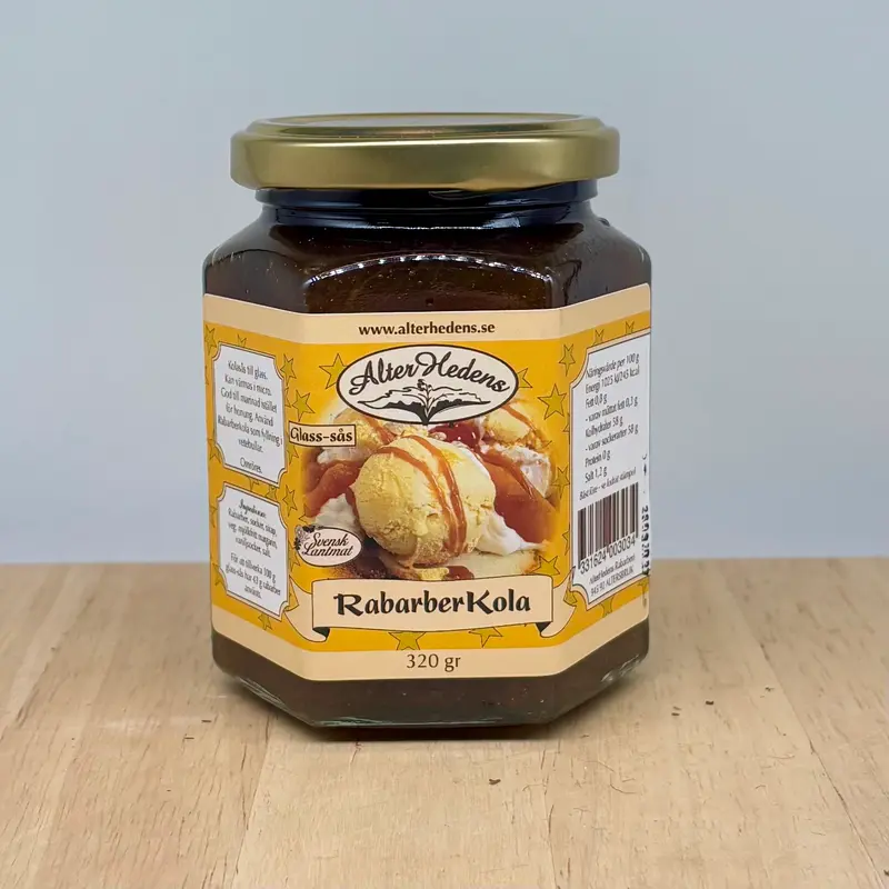 Glassås RabarberKola mjölkfri