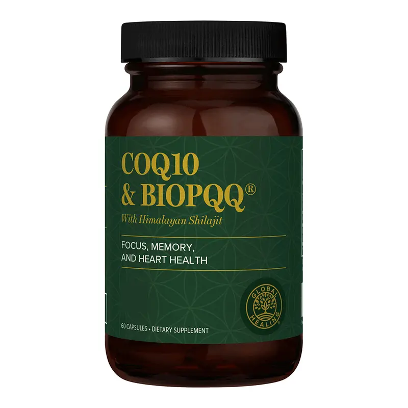 Global Healing CoQ10 & BioPQQ® with Shilajit 60 kapslar - Global Healing