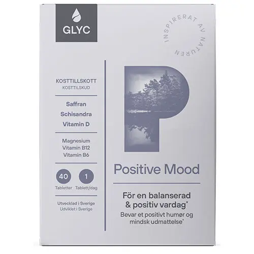 Glyc Positive Mood | 40 tabletter