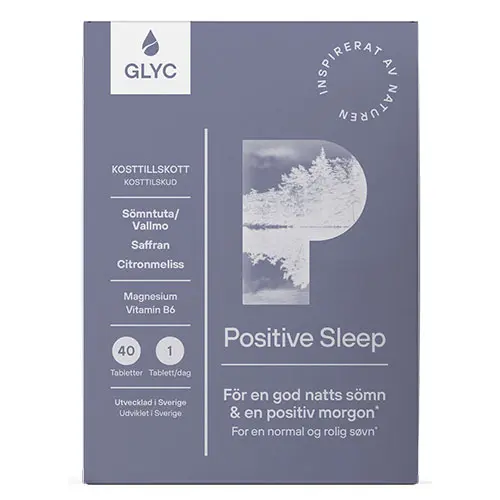 Glyc Positive Sleep | 40 tabletter