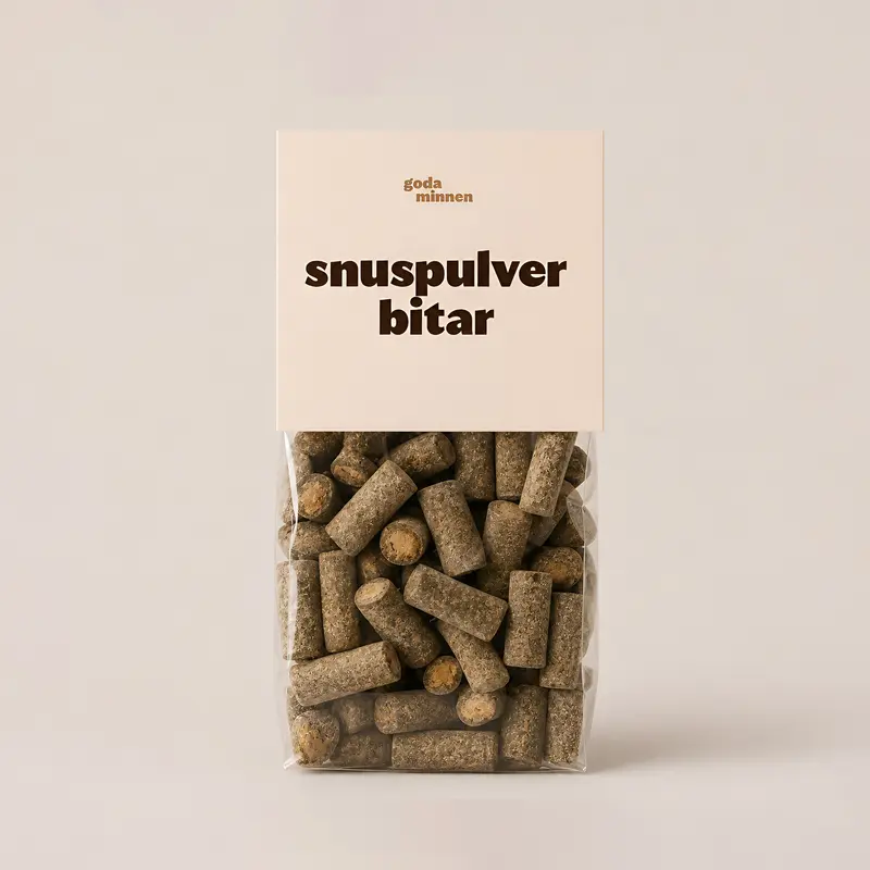 Goda Minnen Snuspulverbitar 150g