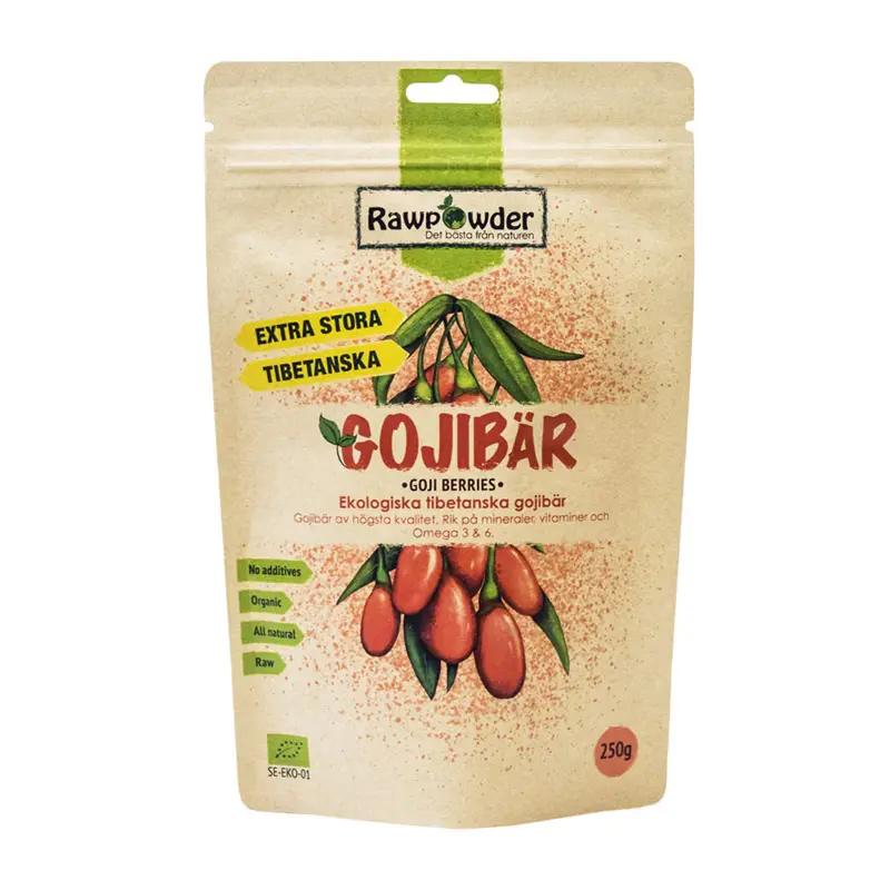 Goji Bär Tibetanska Stora 250g
