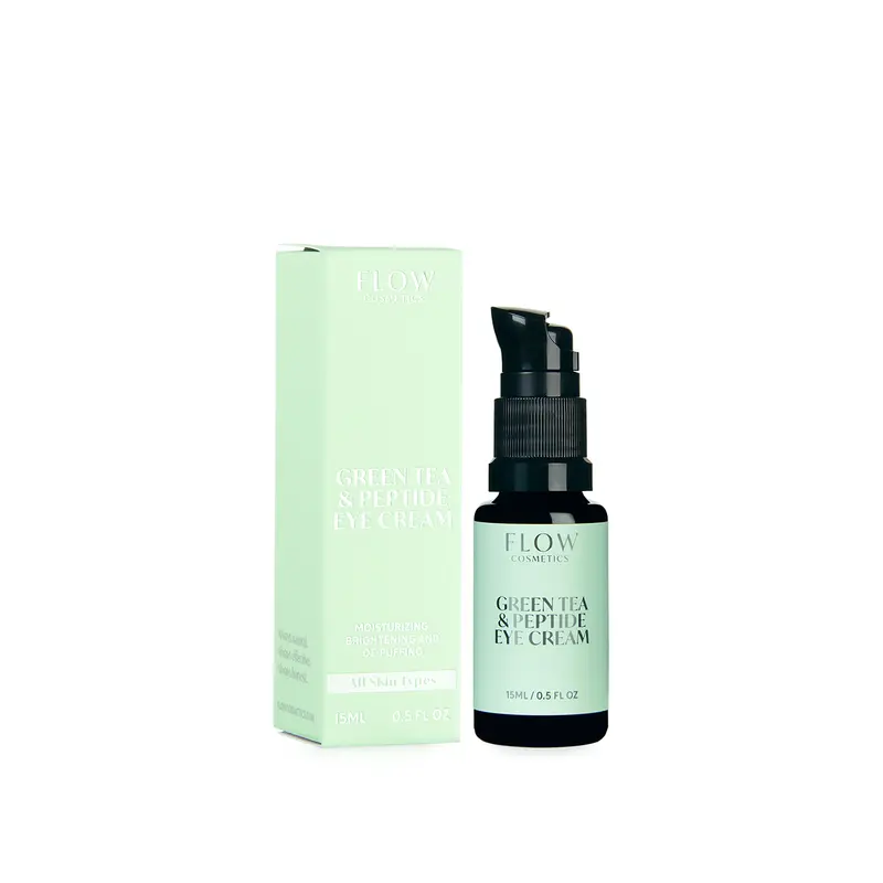 Green tea & peptide eye cream, 15 ml