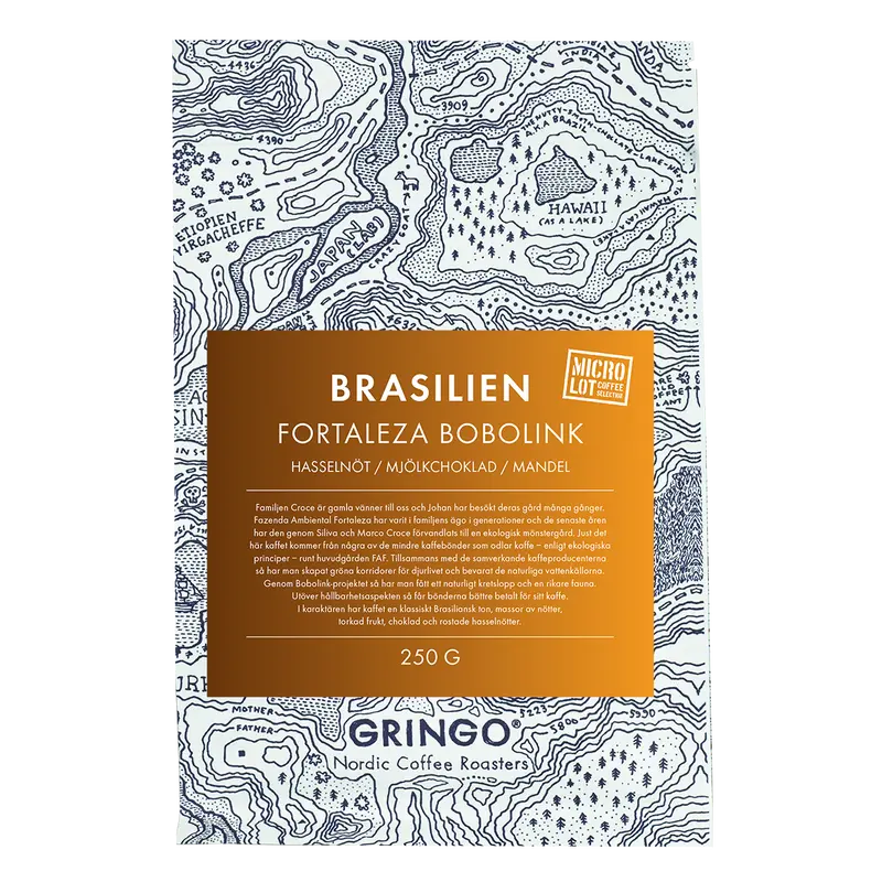 GRINGO – BRASILIEN FORTALEZA BOBOLINK 250 GRAM