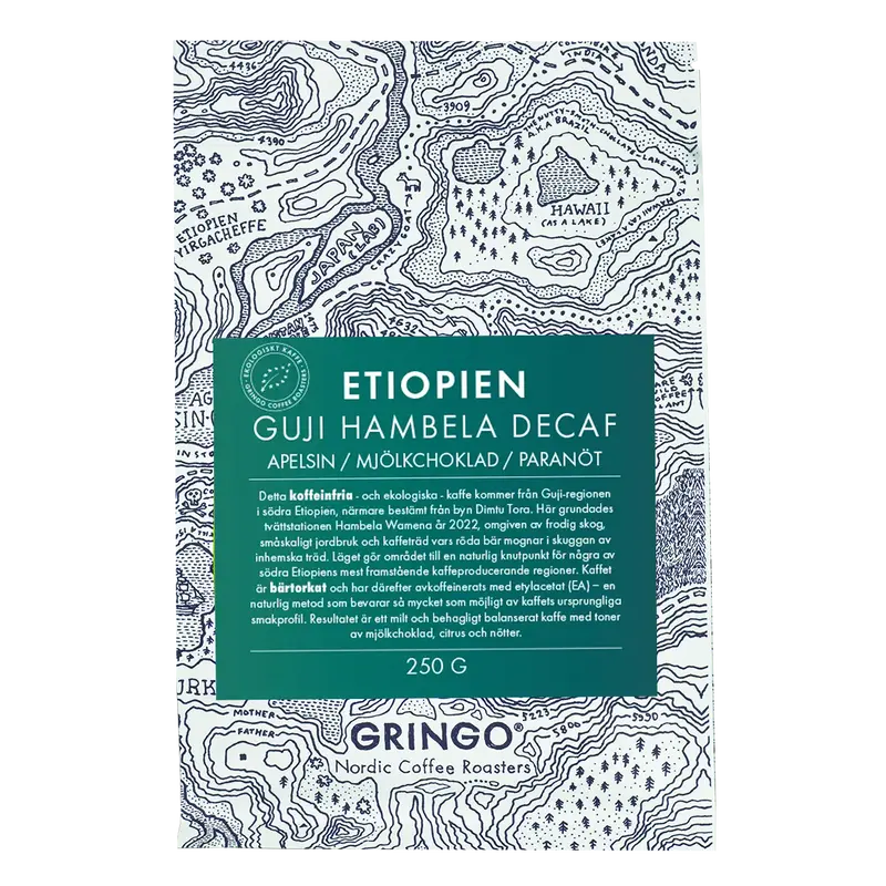 GRINGO – ETIOPIEN GUIJU HAMBELA DECAF 250 GRAM