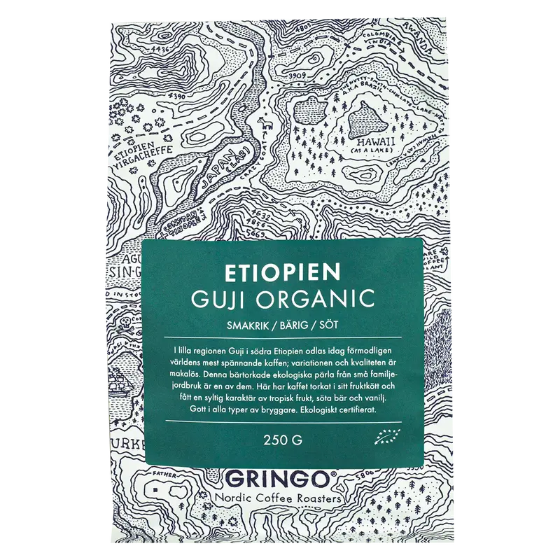 GRINGO – ETIOPIEN GUJI ORGANIC 250 GRAM