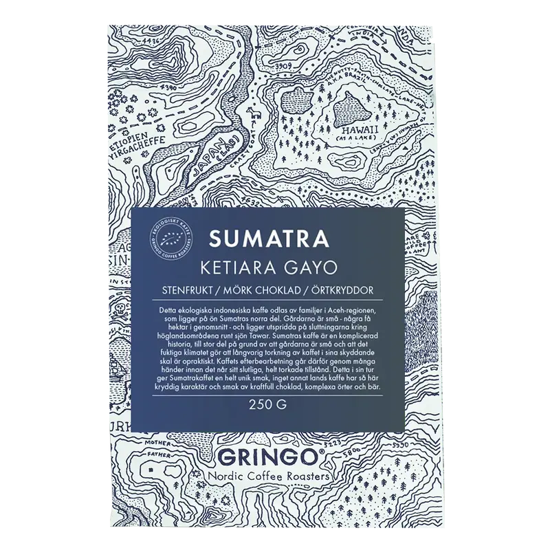 GRINGO – SUMATRA KETIARA GAYO ORGANIC 250 GRAM