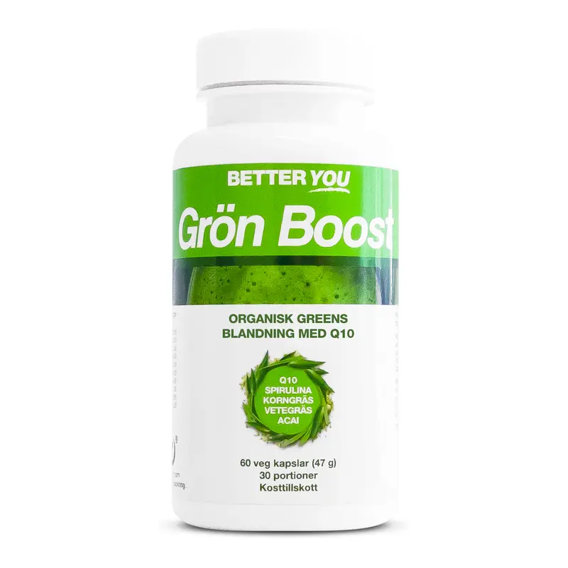 Grön Boost Kapslar 60 kaps