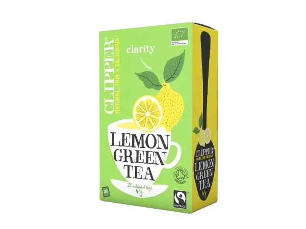 Grön te med citron 20 påsar, 40 g