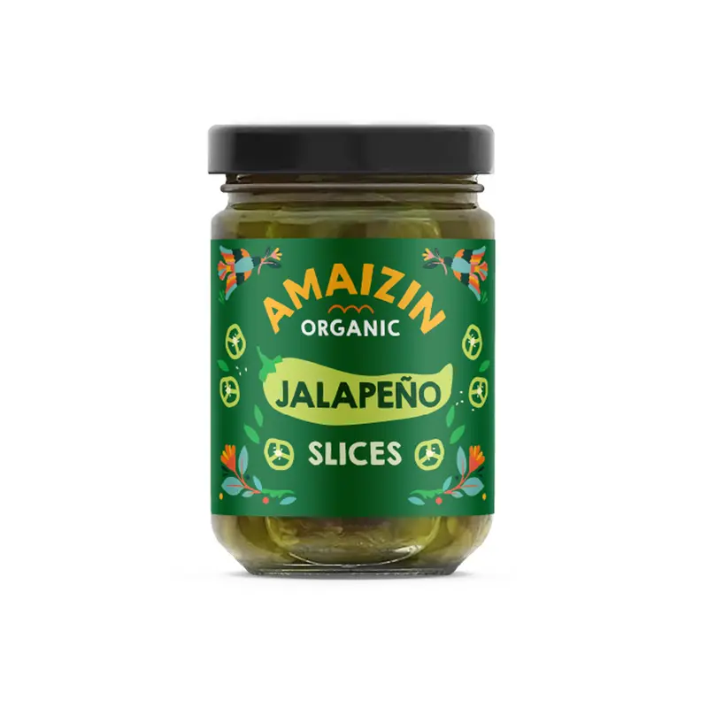 Gröna Jalapeños Bitar, 170 g Eko