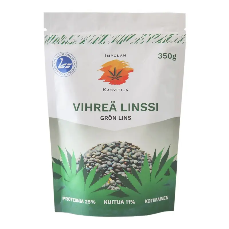Gröna linser, 350 g
