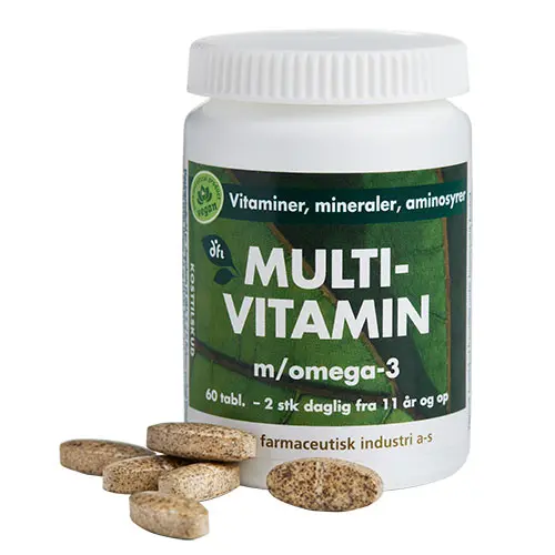 Grønne dfi vitaminer Multivitamin | 60 tabletter