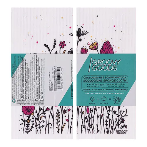 Groovy Goods Disktrasa Utan Plast | Blommor
