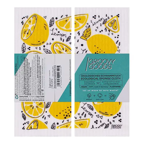 Groovy Goods Disktrasa Utan Plast | Citroner