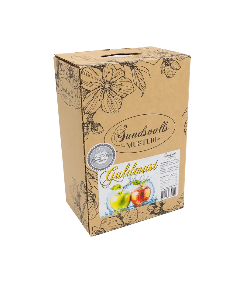 Guldmust – filtrerad äppelmust