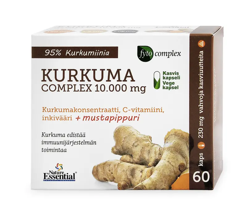 Gurkmeja compl 10 000 mg, 60 k