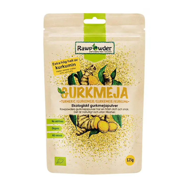 Gurkmeja Pulver 125g
