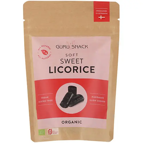 Guru Snack Lakrits Sweet Økologisk | 100 g