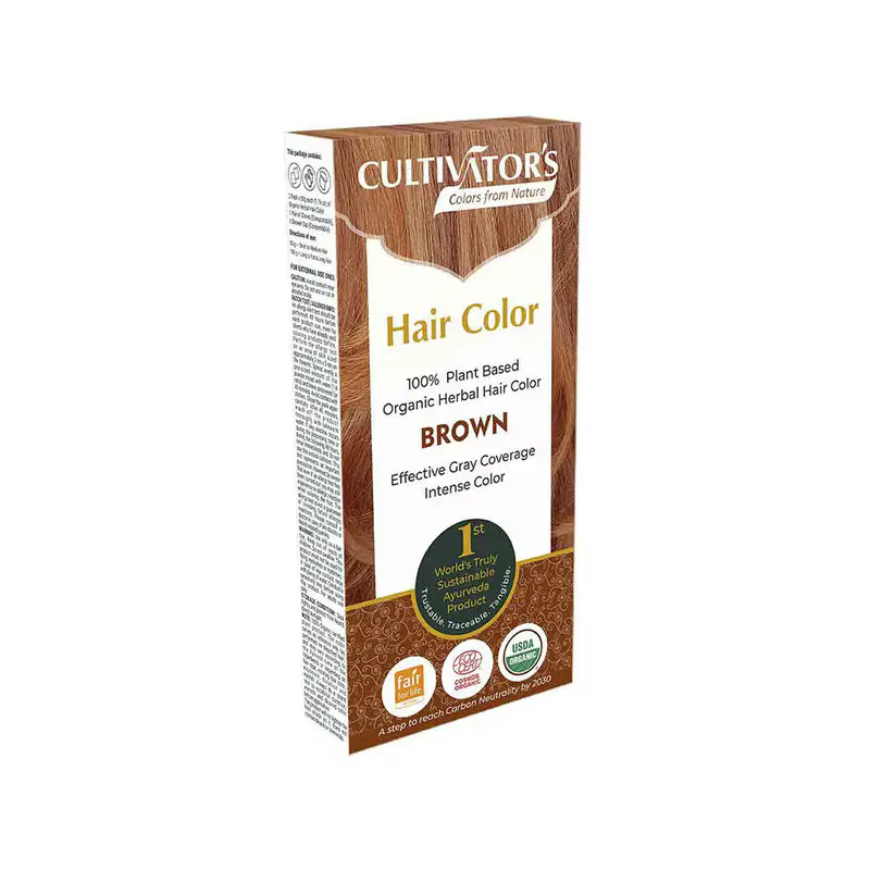 Hair Color, Brown.