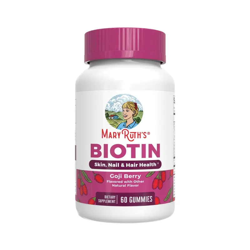 Hair, Skin & Nails Biotin Gummies 60 st - MaryRuth´s