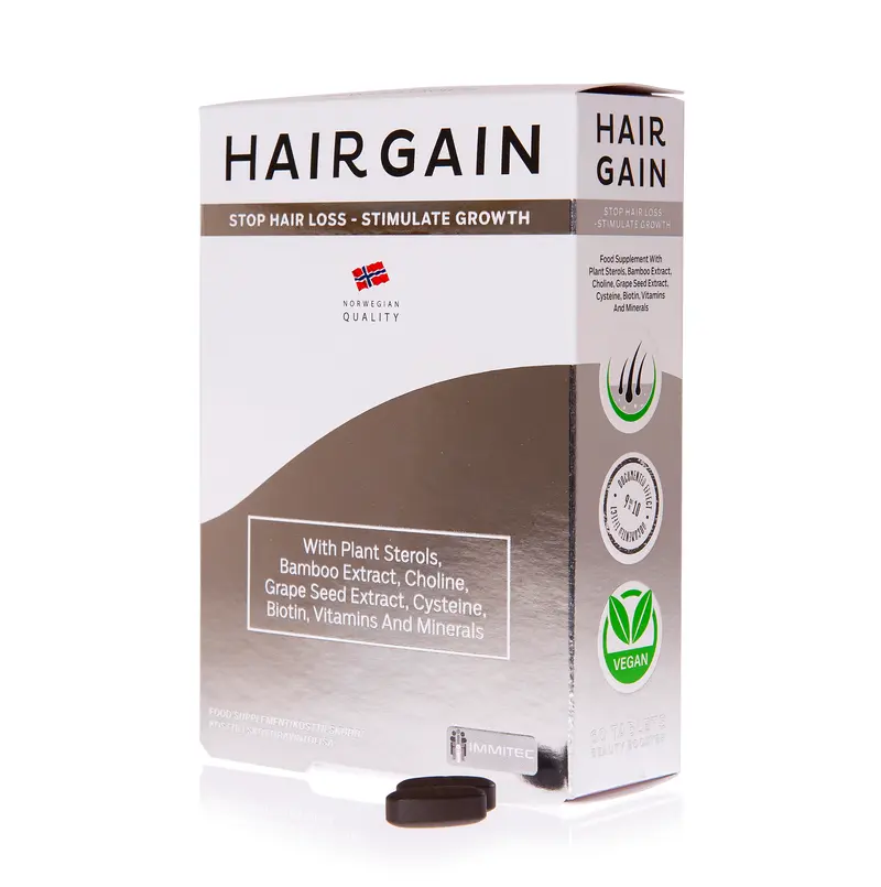 HAIRGAIN, vegansk, 60 st.