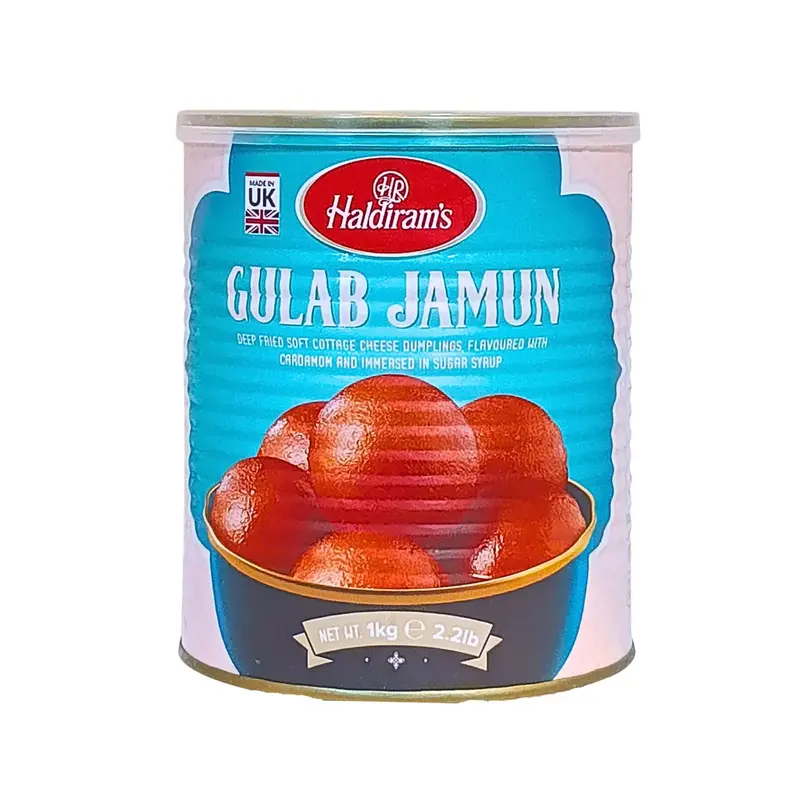 Haldirams Gulab Jamun 1kg (Utgånget datum nyligen med garanti)