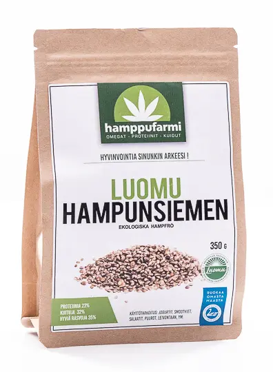 Hampafrön, 350 g