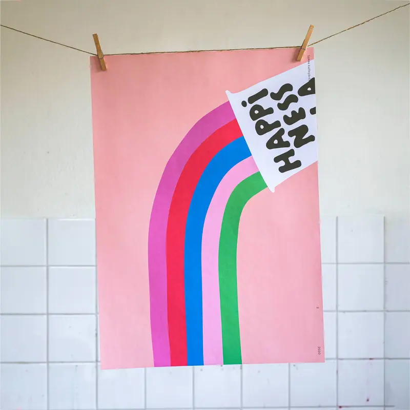 Happiness print