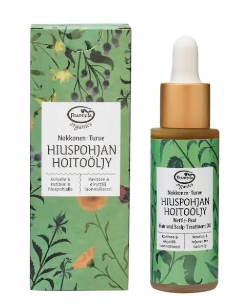 Hårbottenolja, nässla-torv, 30 ml