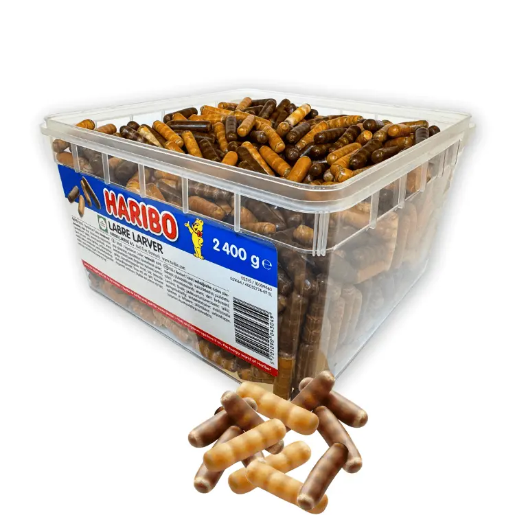 Haribo Labre Larver 2,4 KG