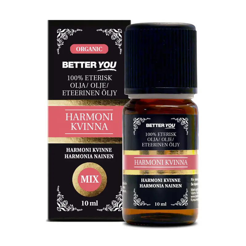 Harmoni Kvinna olja EKO Eterisk - 10 ml - Nyhet