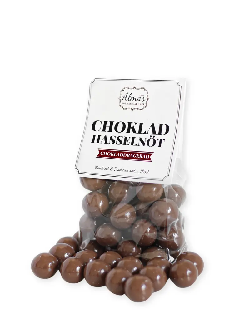 Hasselnöt - Chokladdragerad