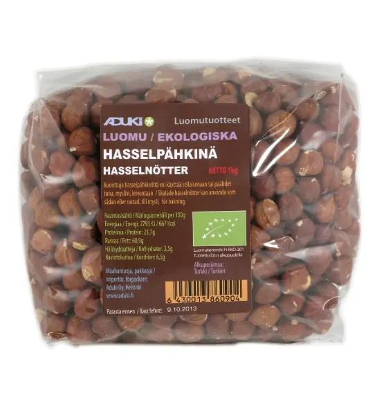 Hasselnötter, 1 kg