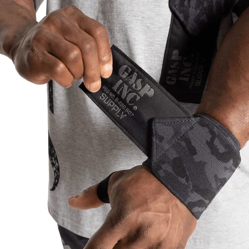 HD Wrist Wraps 24" – Dark Camo