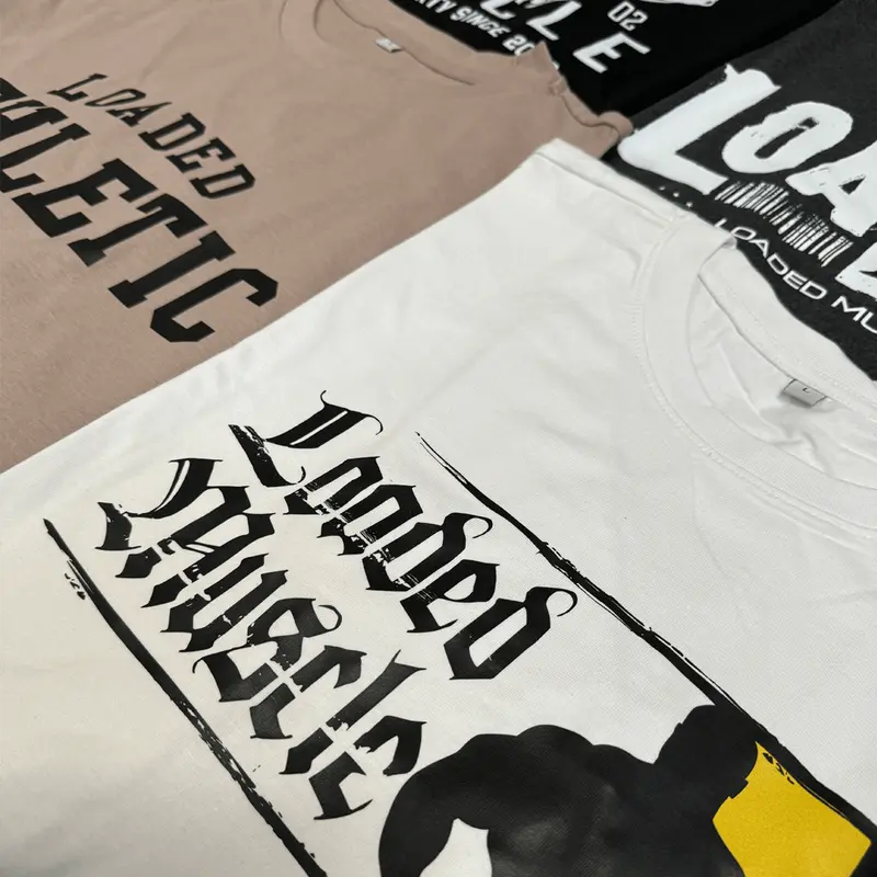Heavy OVERSIZE T-shirts - 8 stk.