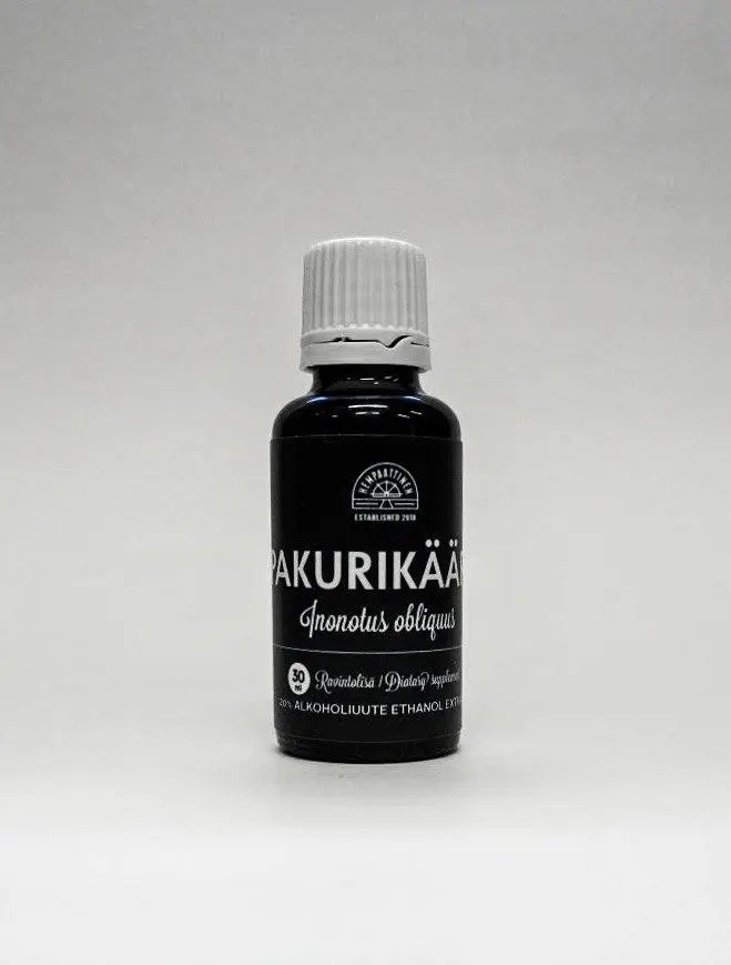 Hempatisk chaga-tinktur, (Ionotus Obliquus), 30 ml