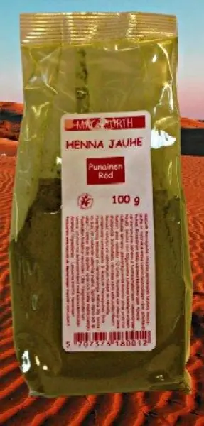 Hennapulver, rött, 100 g
