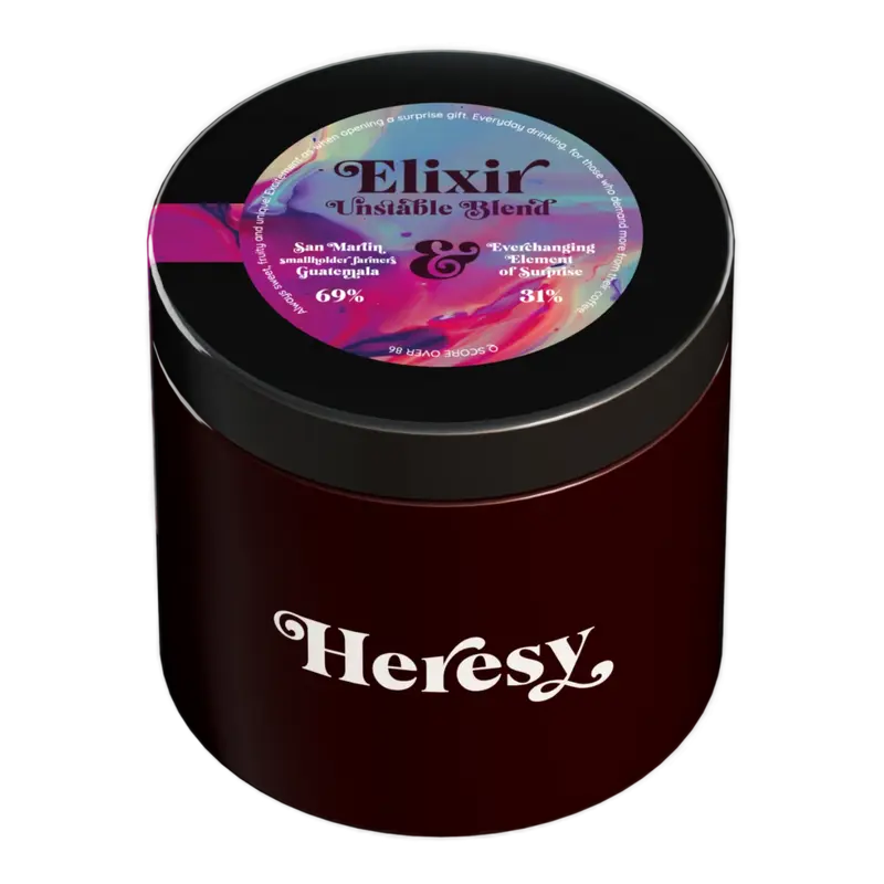 Heresy - Elixir - Unstable Blend - Brygg - 252g