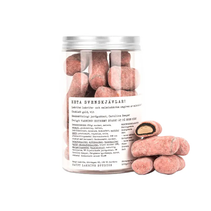 Heta Svenskjävlar, 250g
