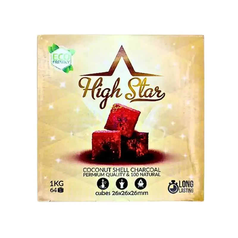 High Star Kol för vattenpipa, 1kg