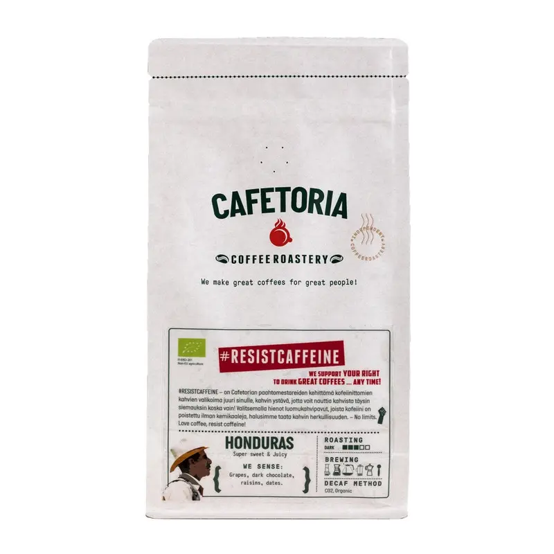 Honduras, koffeinfritt kaffe, 250 g