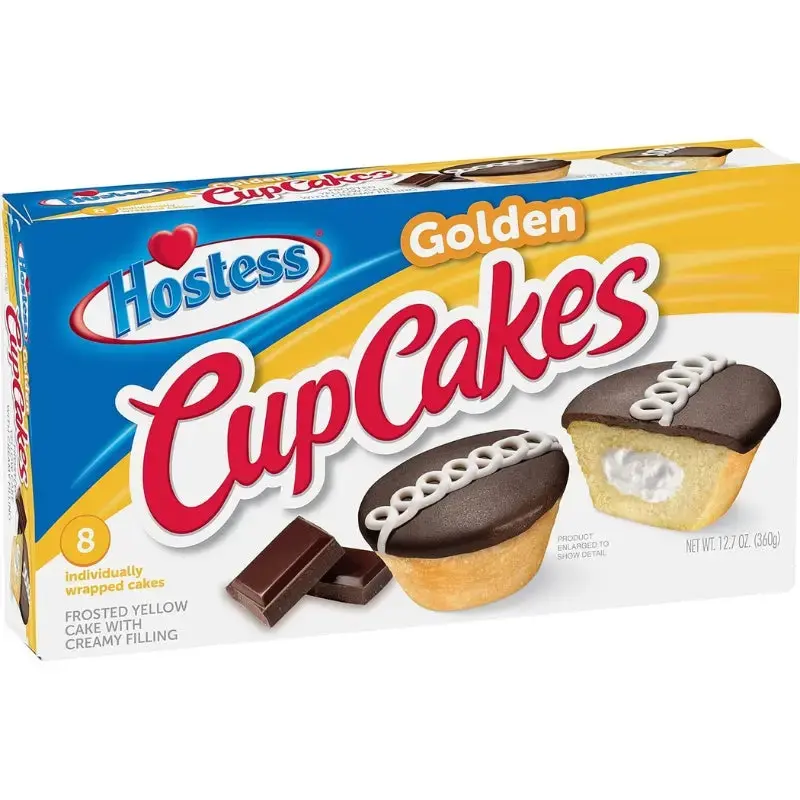 Hostess Golden Cupcakes 360g