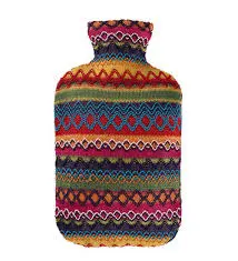 HOT WATER BOTTLE COLOURFUL 2L