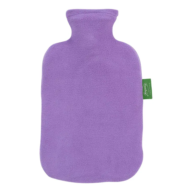 HOT WATER BOTTLE LILAC KNIT 2L