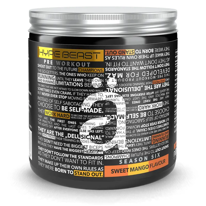 HypeBeast Pre-Workout Sweet Mango - 320g.