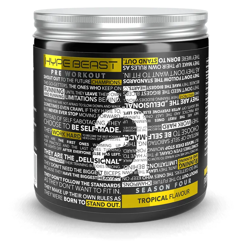 HypeBeast Pre-Workout Tropical - 320g.