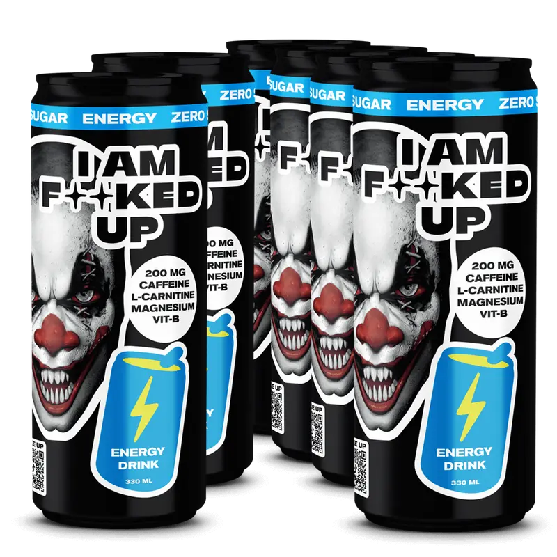 I Am Fucked Up Energy Drink - 6x330ml.