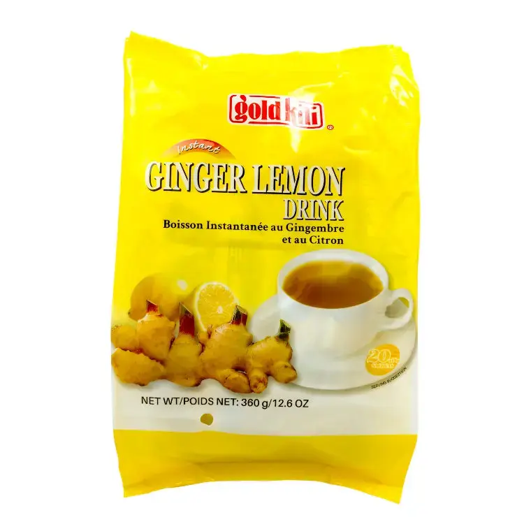 Ingefärsdryck med citron