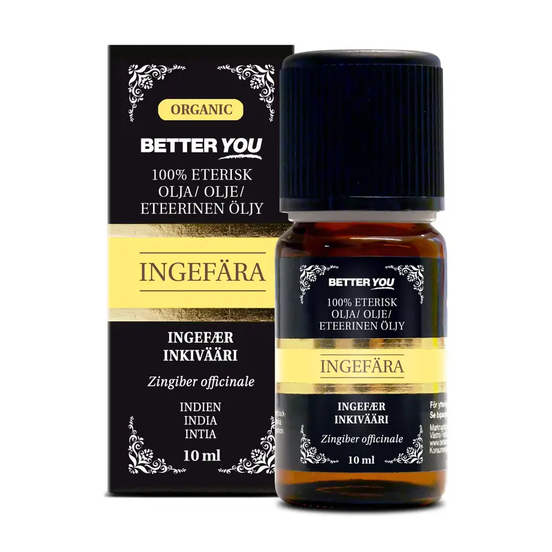 Ingefärsolja EKO Eterisk - 10 ml - Nyhet