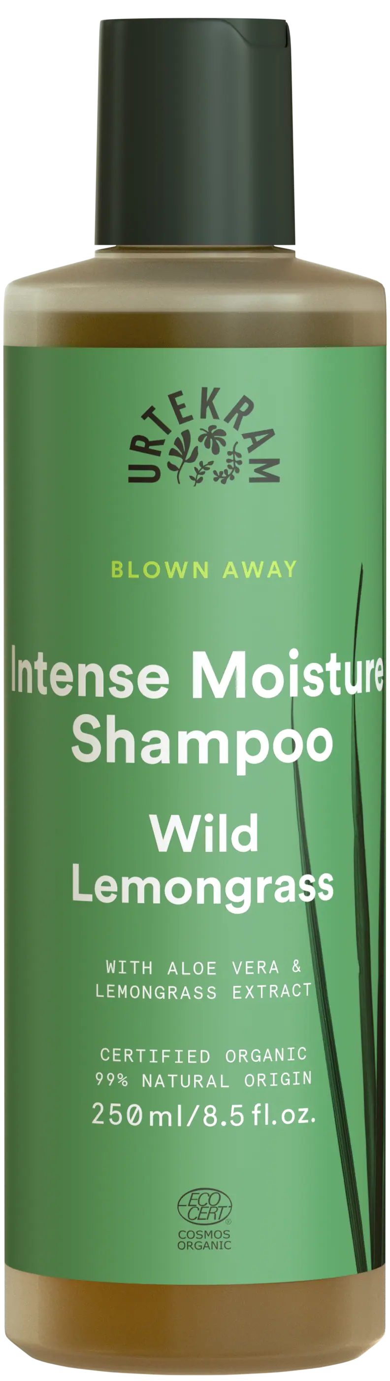 Intense Moisture Shampoo, Wild Lemongrass, 250 ml